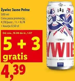 Lidl Żywiec Jasne Pełne oferta