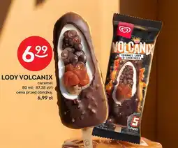 Żabka Lody Volcanix caramel oferta