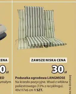 JYSK Poduszka na krzesło oferta
