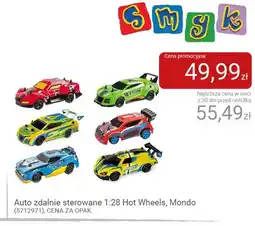 Smyk Auto zdalnie sterowane 1:28 Hot Wheels Mondo oferta