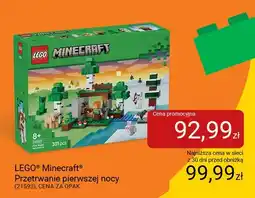 Smyk Klocki LEGO Minecraft Przetrwanie pierwszej nocy 21593 oferta