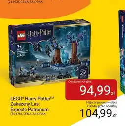 Smyk Klocki LEGO Harry Potter Zakazany Las: Expecto Patronum 76475 oferta