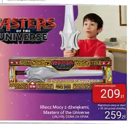Smyk Miecz Mocy z dźwiękami Masters of the Universe oferta