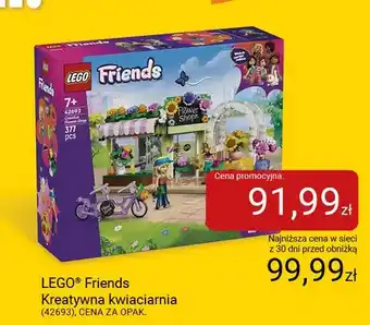 Smyk Klocki LEGO Friends Kreatywna kwiaciarnia 42693 oferta