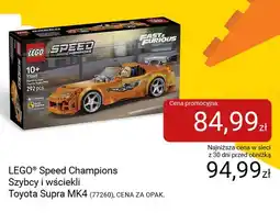 Smyk Klocki LEGO Speed Champions Szybcy i wściekli Toyota Supra MK4 77260 oferta