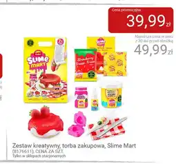 Smyk Zestaw kreatywny torba zakupowa Slime Mart Zuru oferta
