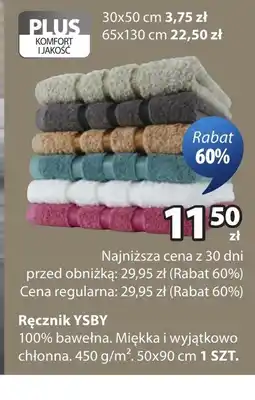 JYSK Ręcznik Komfort oferta