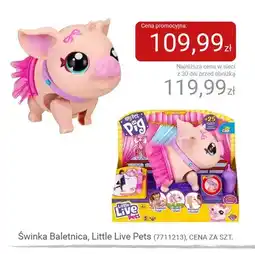 Smyk Świnka Baletnica Little Live Pets oferta