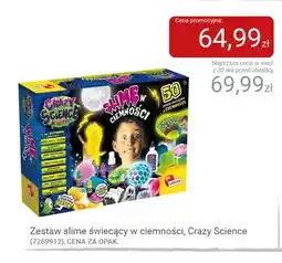 Smyk Zestaw naukowy Slime świecący w ciemności Lisciani Crazy Science oferta