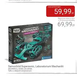 Smyk Zestaw konstrukcyjny Samochód Supersonic Clementoni Laboratorium Mechaniki oferta