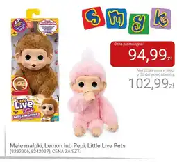 Smyk Interaktywna małpka Lemon Little Live Pets oferta