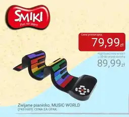 Smyk Zwijane pianinko Smiki Music World oferta