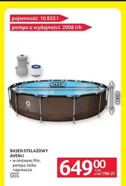 Selgros Basen stelażowy Avenli oferta