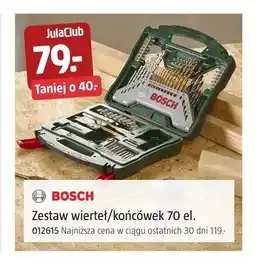 Jula Zestaw wierteł i końcówek BOSCH oferta