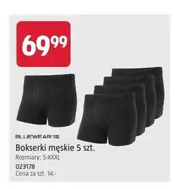 Jula Bokserki męskie Bluewear 5-pak oferta