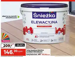 Leroy Merlin Farba fasadowa Śnieżka Elewacyjna biała oferta