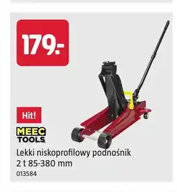 Jula Lekki niskoprofilowy podnośnik Meec Tools oferta