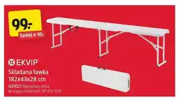 Jula Składana ławka EKVIP 182x43x28 cm oferta