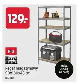 Jula Regał magazynowy Hard Head 90x180x45 cm oferta