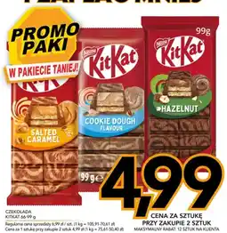 Kupiec Czekolada KitKat Salted Caramel oferta