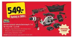 Jula Zestaw narzędzi akumulatorowych Meec Tools oferta