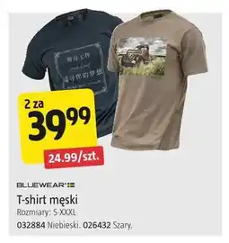 Jula T-shirt męski Bluewear oferta