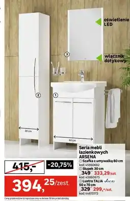 Leroy Merlin Szafka z umywalką Arsena oferta