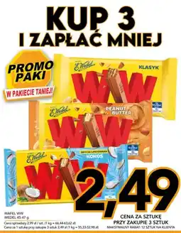 Kupiec Wafel E.Wedel WW Peanut Butter oferta