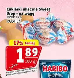 Prim Market Cukierki mleczne Sweet Drop Roshen na wagę oferta