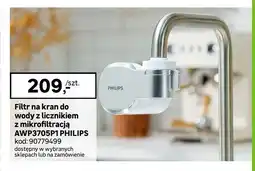 Leroy Merlin Filtr na kran do wody z licznikiem z mikrofiltracją Philips AWP3705P1 oferta