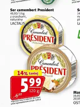 Prim Market Ser camembert President z orzechami oferta