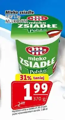Prim Market Mleko zsiadłe Mlekovita Polskie oferta