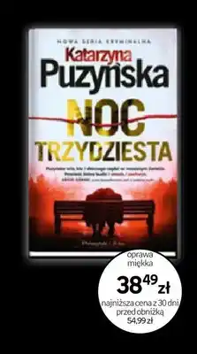Empik Książka Noc trzydziesta Katarzyna Puzyńska oferta