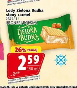 Prim Market Lody Zielona Budka słony carmel oferta