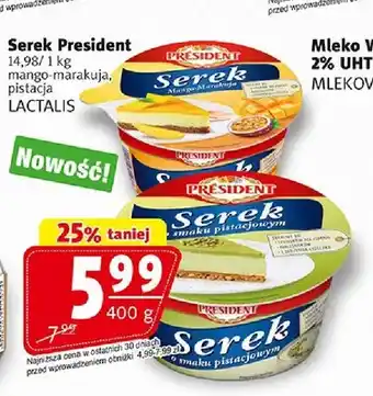 Prim Market Serek President pistacja oferta