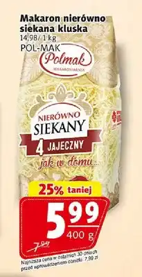 Prim Market Makaron nierówno siekana kluska Pol-Mak oferta