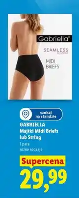 Lidl Majtki Gabriella String oferta