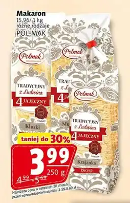 Prim Market Makaron Tradycyjny z Ludwina 4 Jajeczny Krajanka Pol-Mak oferta
