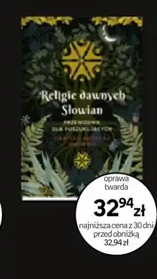 Empik Książka Religie dawnych Słowian oferta