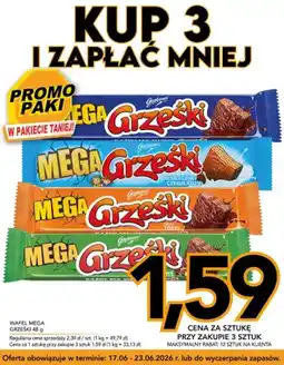 Kupiec Wafel Mega Grześki Goplana oferta