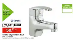 Leroy Merlin Bateria umywalkowa Sensea Inari oferta