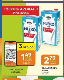 Gama Mleko UHT 3,2% Kanka oferta