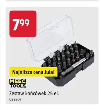 Jula Zestaw końcówek Meec Tools oferta