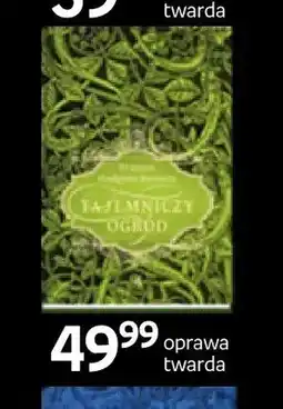 Empik Książka Tajemniczy ogród Frances Hodgson Burnett oprawa twarda oferta