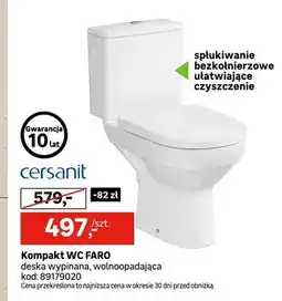 Leroy Merlin Kompakt WC Cersanit Faro oferta