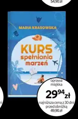 Empik Książka Kurs spełniania marzeń Maria Krasowska oferta