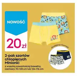 Pepco Szorty chłopięce Minions 2-pak oferta