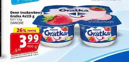 Prim Market Deser truskawkowy Gratka Danone 4-pak oferta