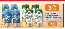 Gama Piwo Zatecky 4-pak oferta