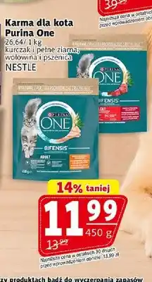 Prim Market Karma dla kota Purina One kurczak i pełne ziarna oferta